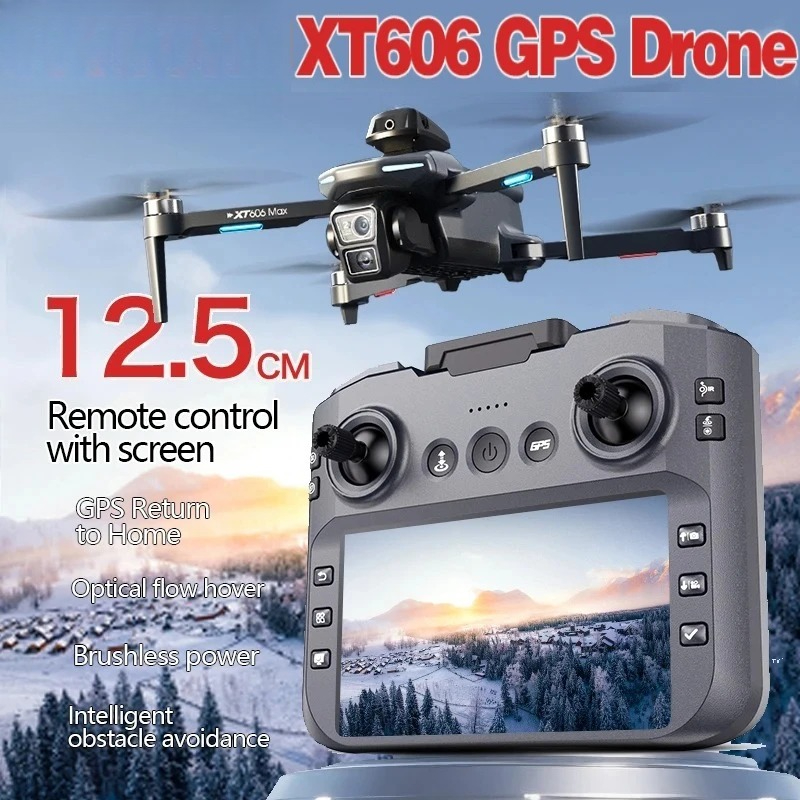 Drone GPS Original XT606 MAX 4 - Jjrc Drone X12 avis et prix